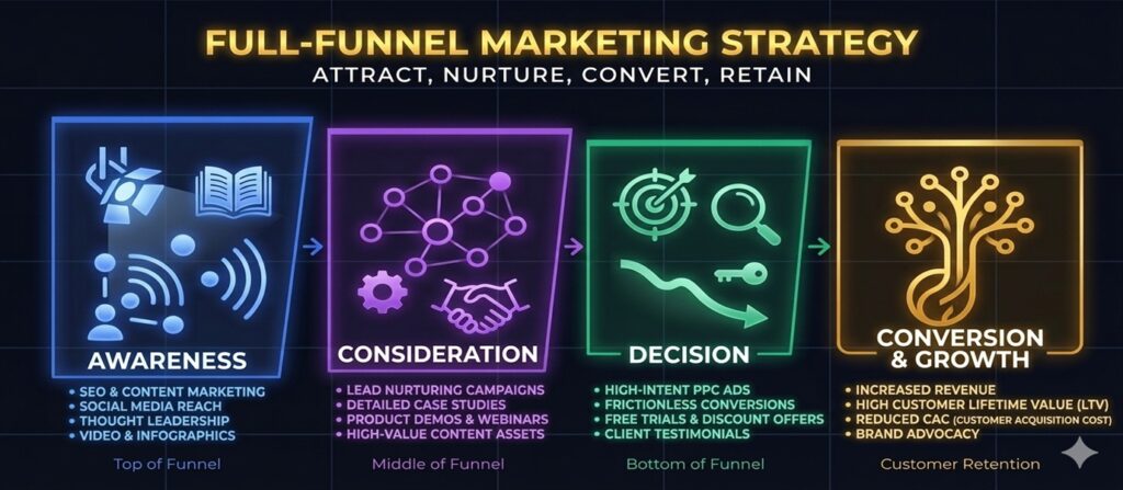How to Build a Full-Funnel Marketing Strategy That Actually Drives Revenue